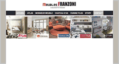 Desktop Screenshot of meubles-franzoni.com